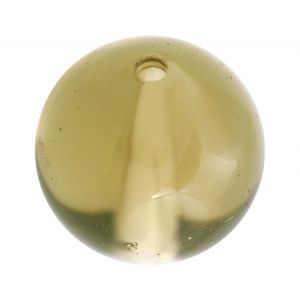 Полускъпоценни камъни - кръгло мънисто от опушен кварц 12мм (6бр)