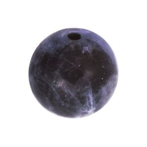 Полускъпоценни камъни - кръгло мънисто от содалит 6мм (12бр)