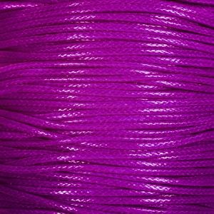 Шнур пурпурен за Шамбала и микро макраме1мм (1м)