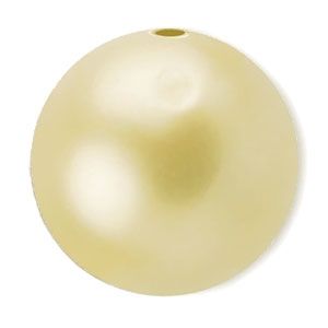 Сваровски светлозлатна перла 10мм (10бр)