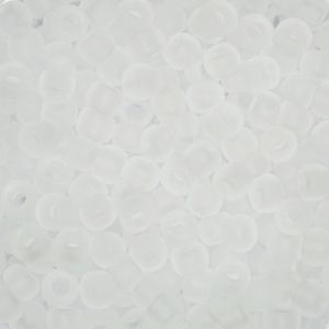 Тохо мъниста 3мм кристал заскрежен (10г)
