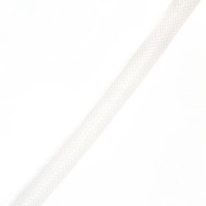 Обемен мрежест шнур - бял 4 мм (50см)