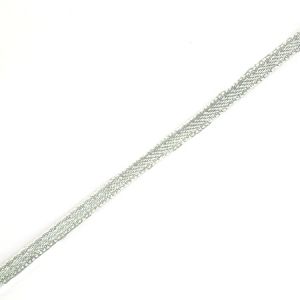 Сатена панделка - сива, 3mm (1м)