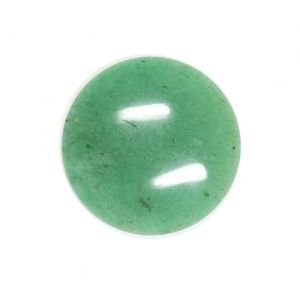 Полускъпоценни камъни - Кабошон от зелен авантурин 35мм