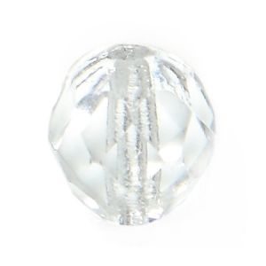 Чешки полиран кристал- фасетирано мънисто крастал 8мм (12бр)