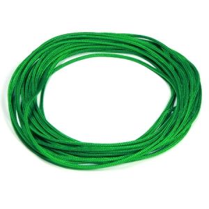 Професионален зелен шнур за Шамбала, микромакраме и възли,Griffin, 1мм (1м)